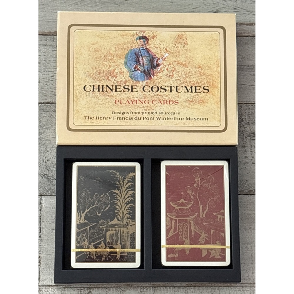 Winterthur Chinese Costumes Playing Cards 1984